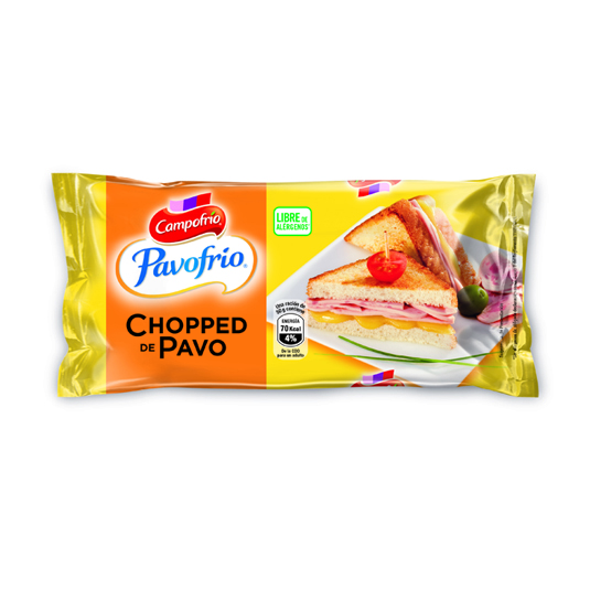 CHOPPED DE PAVO PAVOFRIO, 380G CAMPOFRIO