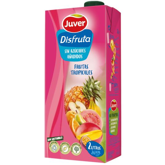 NECTAR TROPICAL SIN AZUCAR DISFRUTA, 2L JUVER