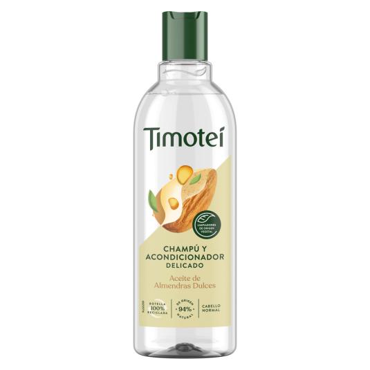 CHAMPU DELICADO 2 EN 1 ALMENDRAS, 400 ML TIMOTEI