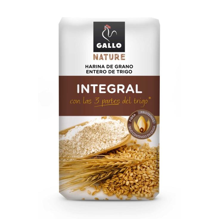 HARINA DE TRIGO INTEGRAL, 1KG GALLO