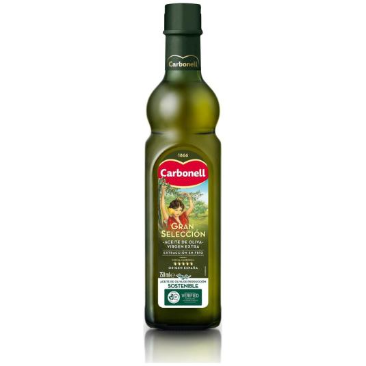 ACEITE DE OLIVA VIRGEN EXTRA, 750ML CARBONELL