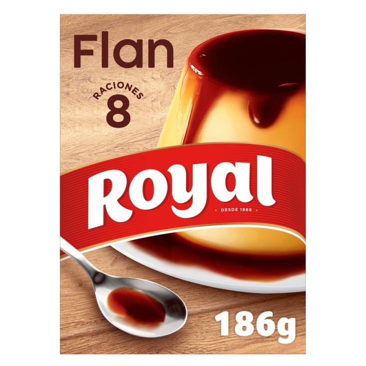 FLAN DOBLE, 186G ROYAL