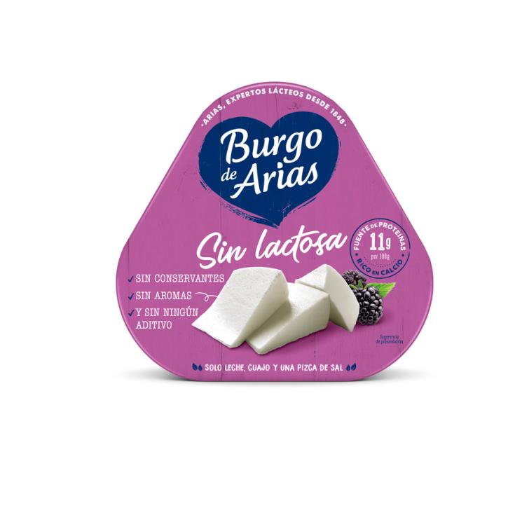 QUESO BURGOS MINI SIN LACTOSA , 216G ARIAS