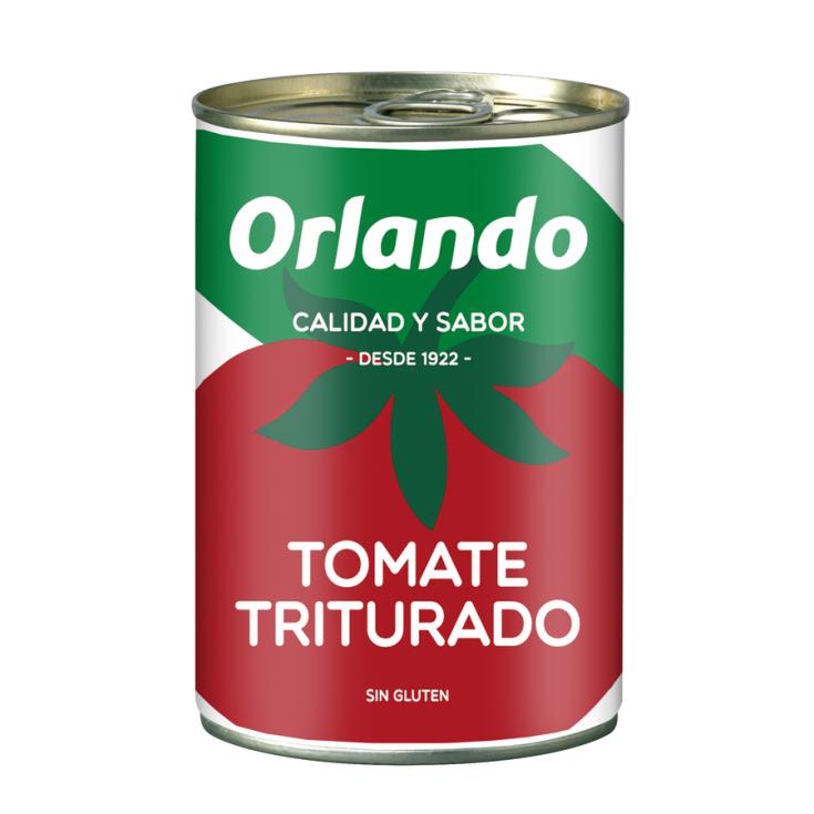 TOMATE TRITURADO, LATA 800G ORLANDO