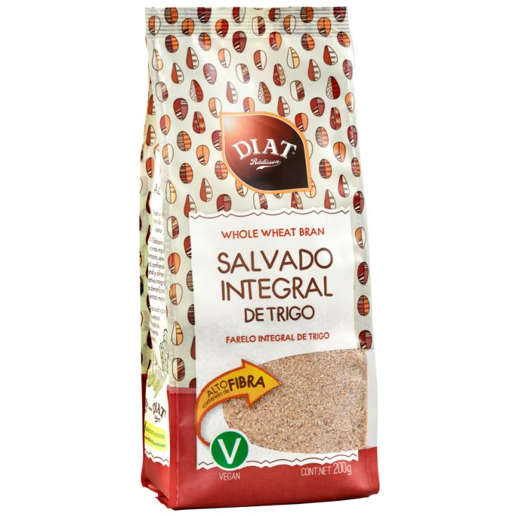 SALVADO DE TRIGO INTEGRAL , 200G PAGESA