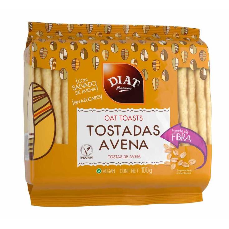 TOSTADAS AVENA , 100G PAGESA