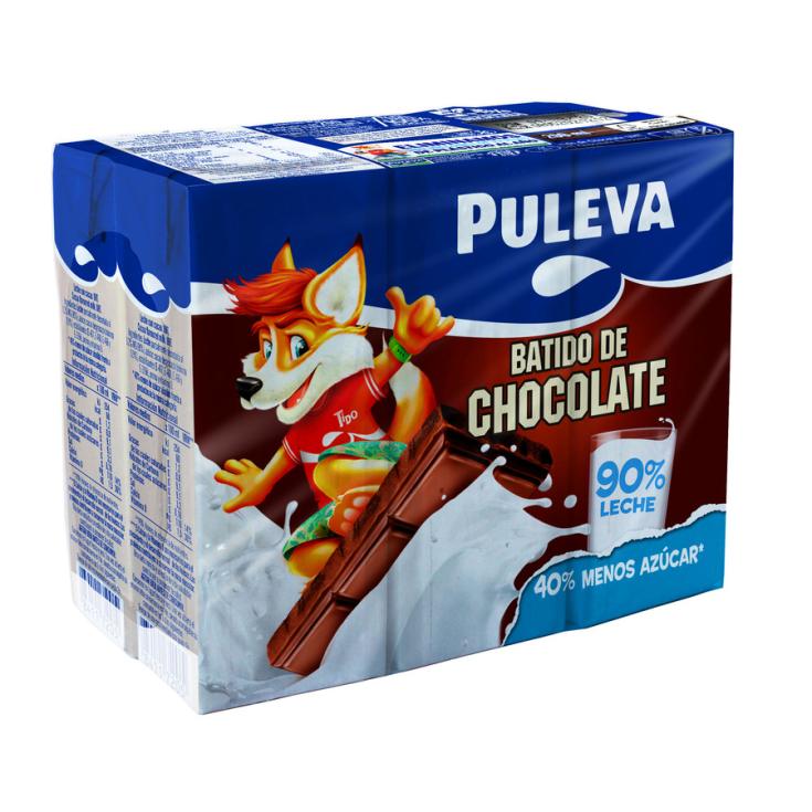 BATIDO DE CHOCOLATE, 6X200ML PULEVA