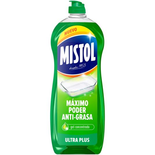 LAVAVAJILLAS MANO ULTRA PLUS,650 ML MISTOL