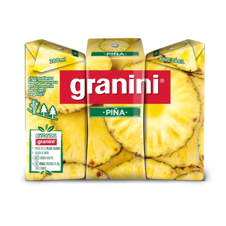 NECTAR DE PIÑA , 3X200ML GRANINI