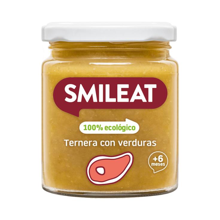 TARRITO TERNERA CON VERDURAS ECO, 230GR SMILEAT