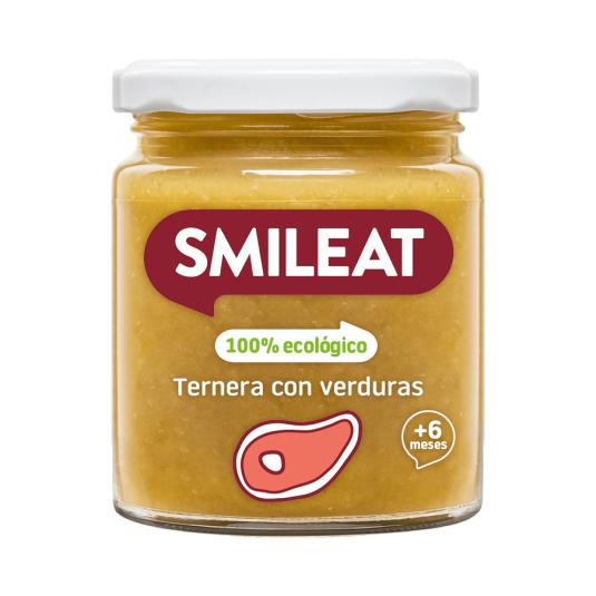 TARRITO TERNERA CON VERDURAS ECO, 230GR SMILEAT