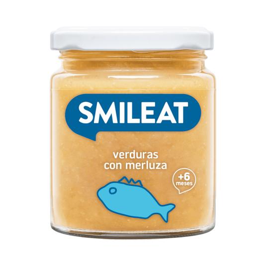 TARRITO VERDURAS CON MERLUZA ECO, 230GR SMILEAT