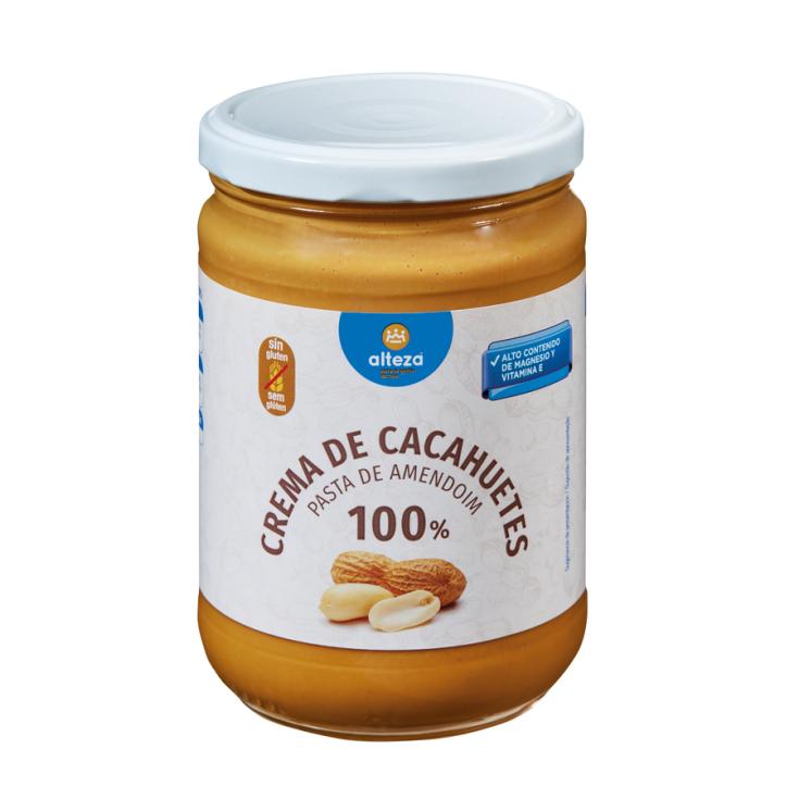 CREMA DE CACAHUETE 100%, 500GR ALTEZA