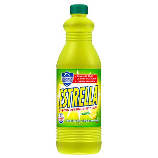 LEJIA CON DETERGENTE AROMA LIMON, 1.43L ESTRELLA