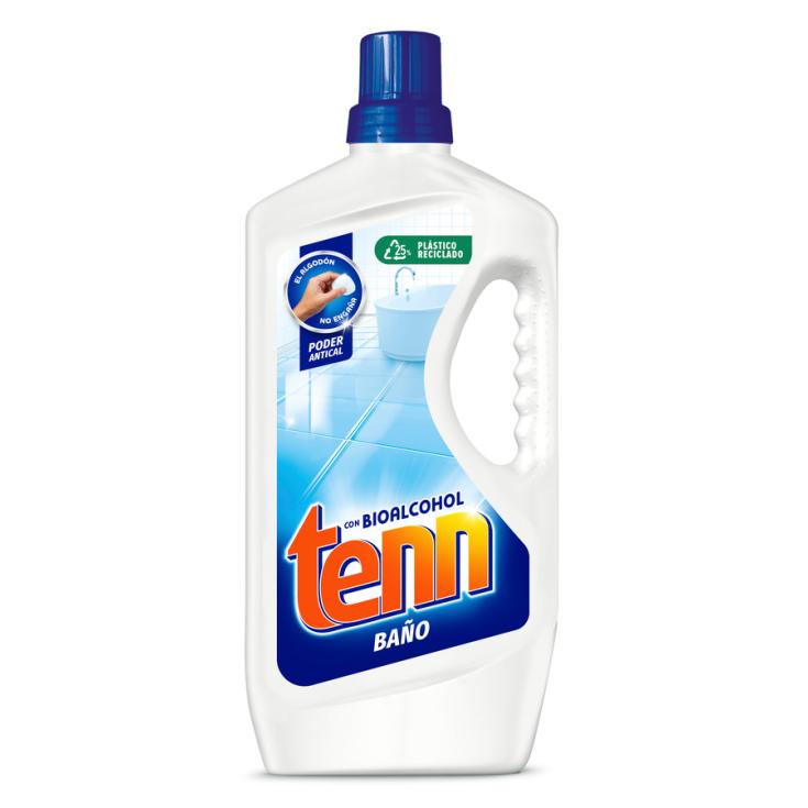 LIMPIADOR DE BAÑO CON BIOALCOHOL, 1.3L TENN