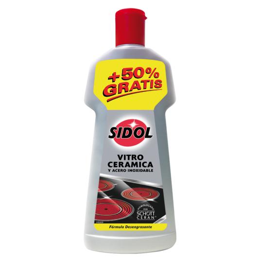 LIMPIADOR VITROCERAMICA, 200ML SIDOL