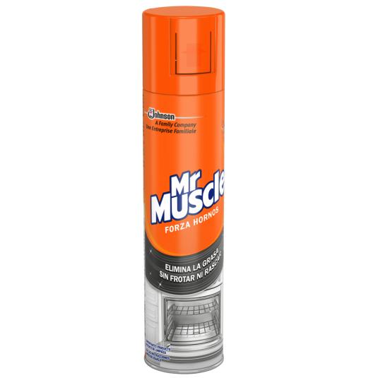 LIMPIADOR DE HORNOS SPRAY, 300ML MR MUSCLE