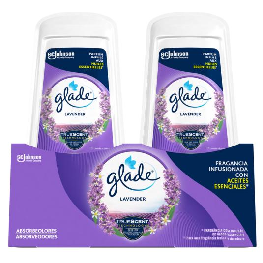 ABSORBEOLORES LAVANDA, 2X150 GR GLADE