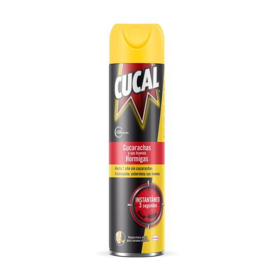 INSECTICIDA CUCARACHAS Y HORMIGAS,400ML CUCAL