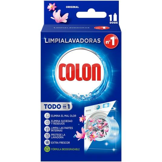 LIMPIADOR DE LAVADORAS TODO EN 1, 250ML COLON