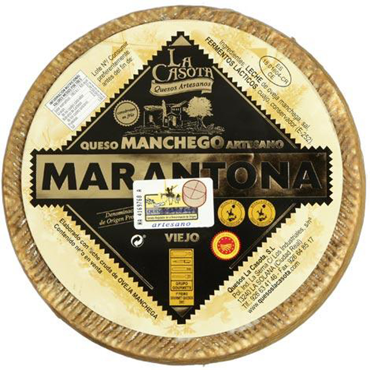 QUESO OVEJA LECHECRUDA +18MESES, KG MARANTONA