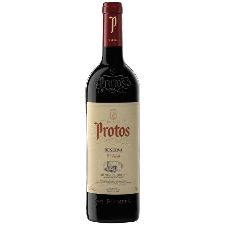 VINO TINTO RESERVA D.O. RIB.DUERO, 750ML PROTOS