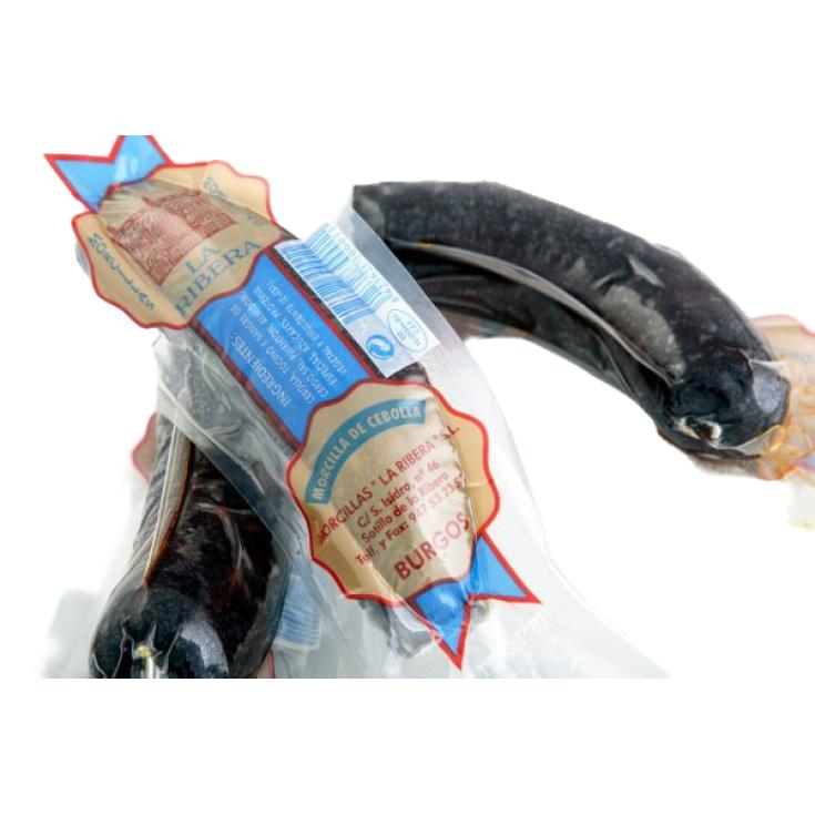 MORCILLA CON CEBOLLA SIN GLUTEN ,220G LA RIBERA 