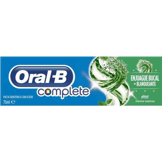 DENTIFRICO COMPLETE ENJUAGUE+BLANQUEANTE ORAL B