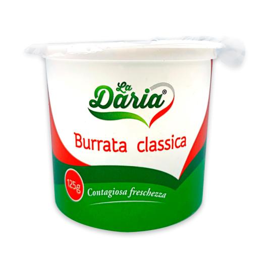 QUESO SPIGA BURRATA VASETTO ,125G LA DARIA