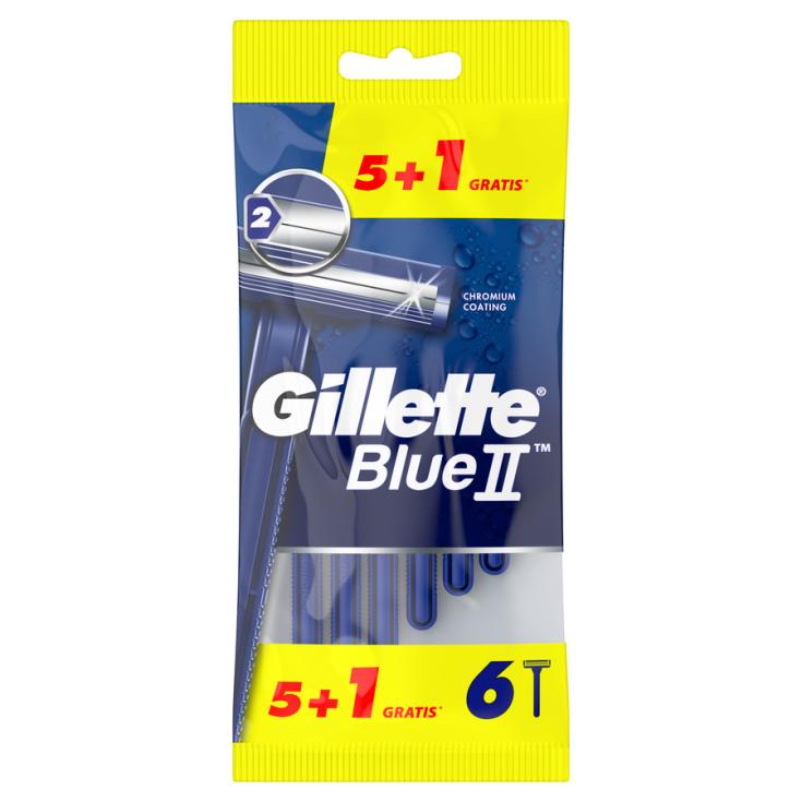 MAQUINA DESECHABLE BLUE II, 5UD GILLETTE