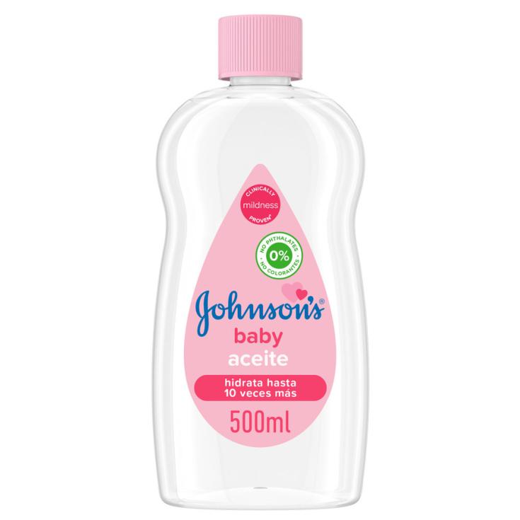 ACEITE CORPORAL BABY ROSA, 500ML JOHNSON'S 