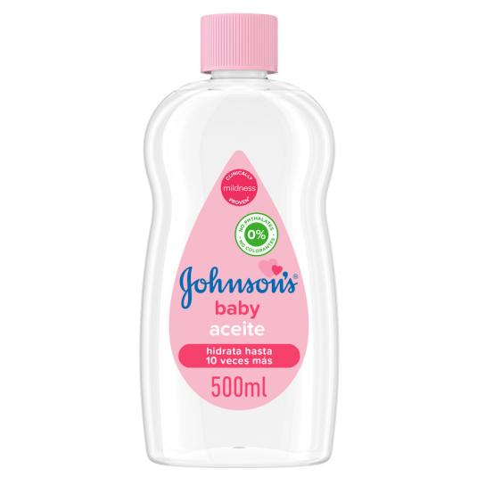 ACEITE CORPORAL BABY ROSA, 500ML JOHNSON'S 