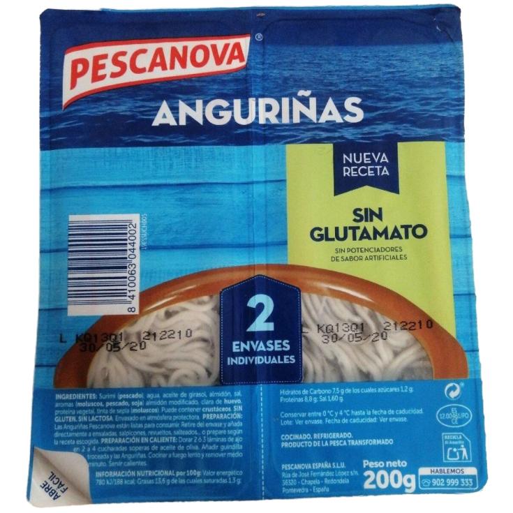 ANGURIÑAS, 100+100G PESCANOVA