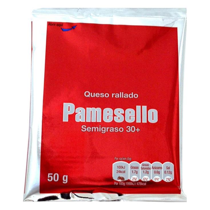 QUESO PARMESELLO, 50G TGT