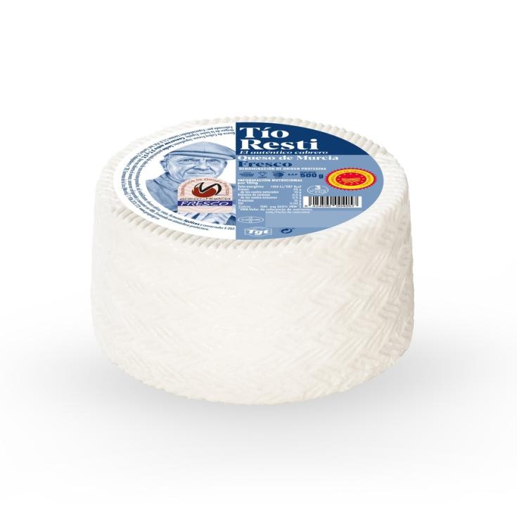 QUESO FRESCO CABRA ,500G TIO RESTI