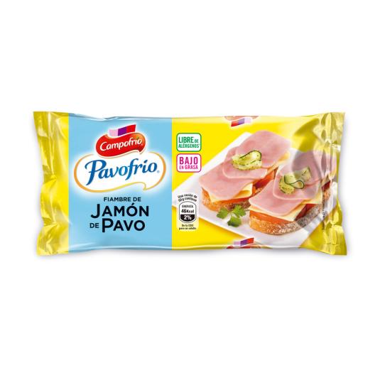 JAMON COCIDO DE PAVO MINI , 380G CAMPOFRIO