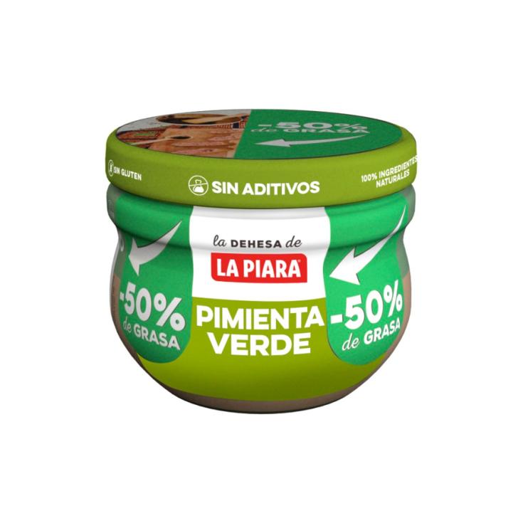 PATE A LA PIMIENTA VERDE, 100GR LA PIARA