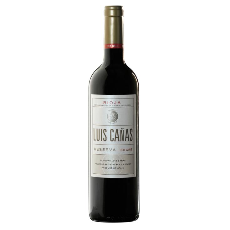 VINO TINTO RESERVA D.O. RIOJA, 750ML LUIS CAÑAS