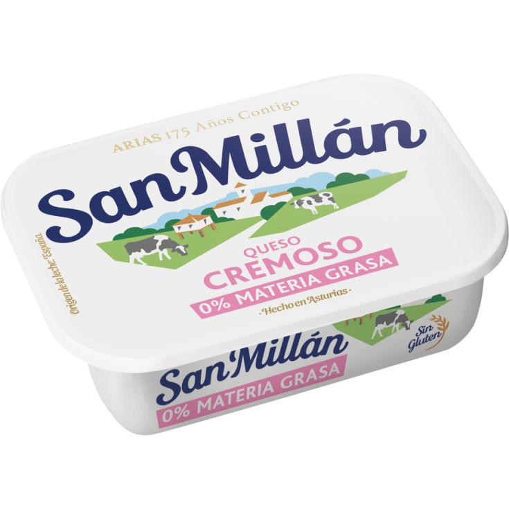 QUESO CREMA 0%, 175G SAN MILLAN 