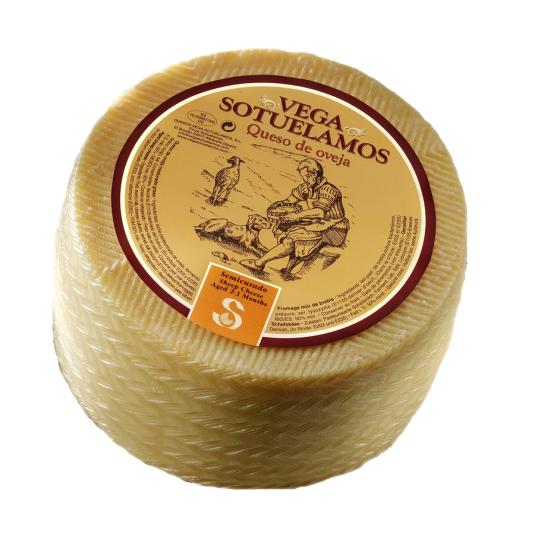 QUESO DE OVEJA SEMICURADO, KG VEGA SOTUELAMOS