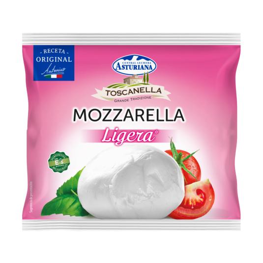 QUESO MOZZARELLA LIGHT , 100G FLOR DE BURGOS 