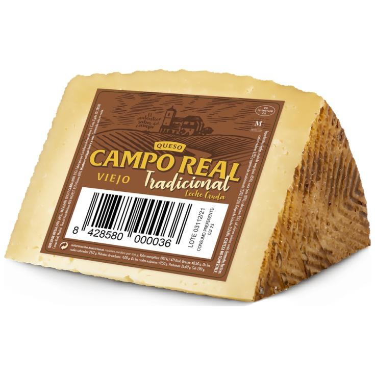 QUESO TRADICIONAL LECHE CRUDA , 250G CAMPO REAL