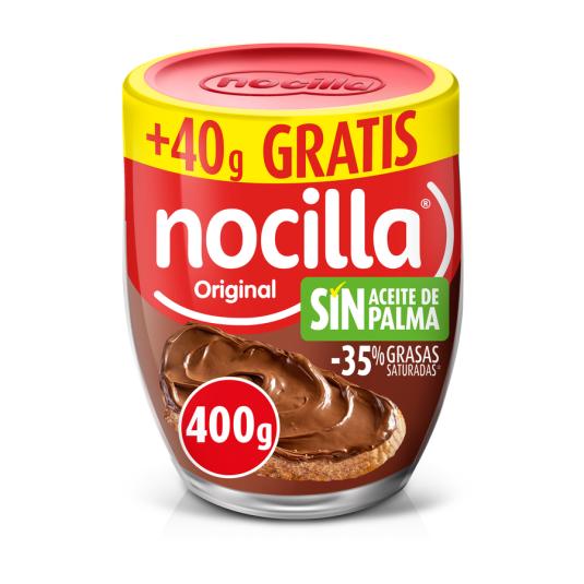 CREMA DE CACAO 1 SABOR, 360GR NOCILLA