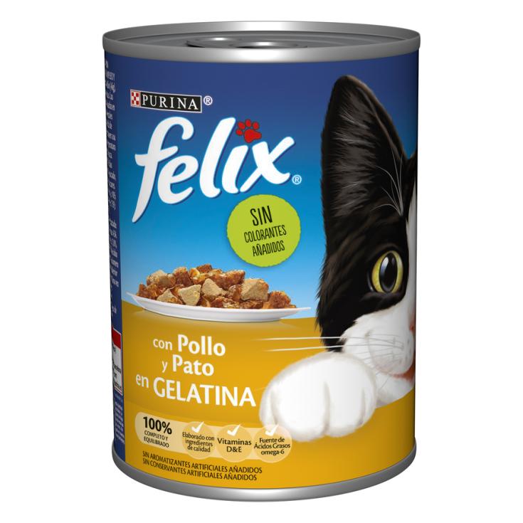 GELATINA POLLO PATO, 400 GR FELIX