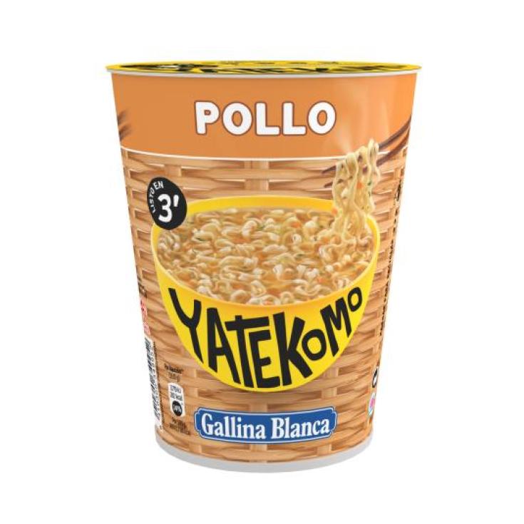 FIDEOS YATEKOMO DE POLLO, 60GR GALLINA BLANCA