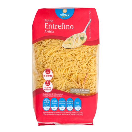 FIDEO ENTREFINO, 500GR ALTEZA