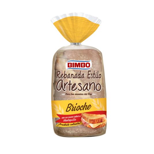 REBANADA ESTILO BRIOCHE, 550GR BIMBO