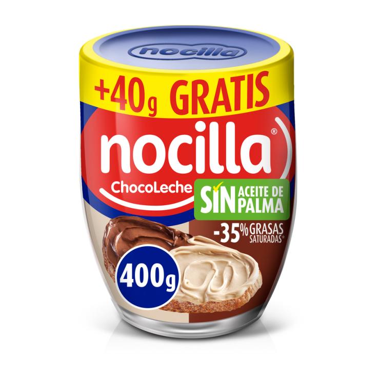 CREMA DE CACAO 2 SABORES, 360GR NOCILLA