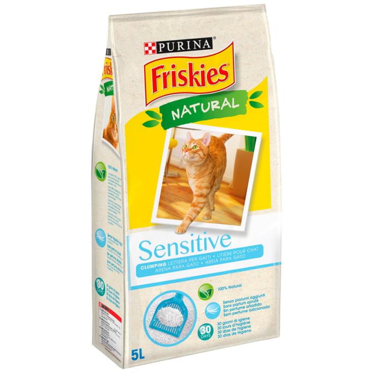 ARENA AGLOMERANTE NATURAL SENSITIVE 4.2K FRISKIES