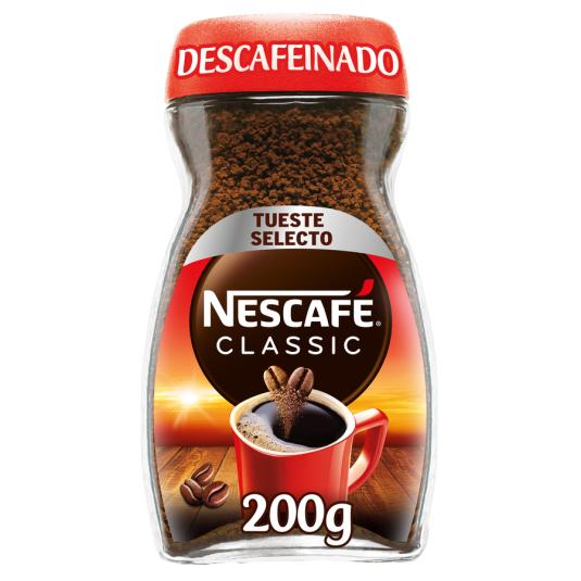 CAFE SOLUBLE DESCAFEINADO, 200GR NESCAFE